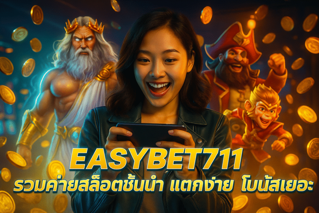 EASYBET711 รวมค่ายสล็อตชั้นนำ แตกง่าย โบนัสเยอะ