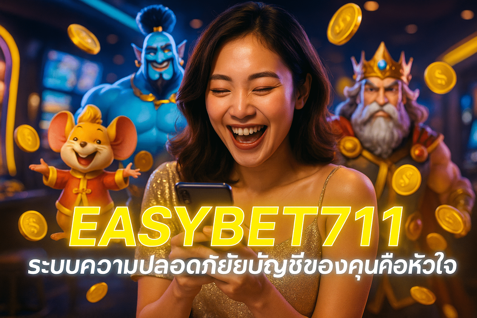 EASYBET711 ระบบความปลอดภัยบัญชีของคุณคือหัวใจ